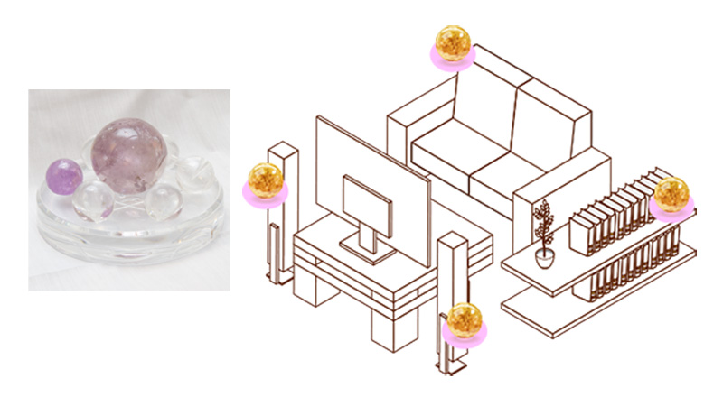 パワーストーン：お部屋